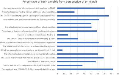 Measuring the effective implementation of the GEQIP reform at school level in Ethiopia